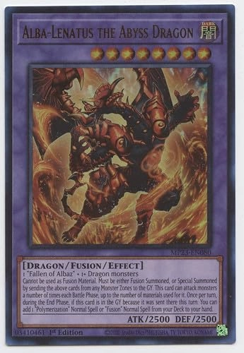 Yu-Gi-Oh! Alba-Lenatus The Abyss Dragon MP23-EN080