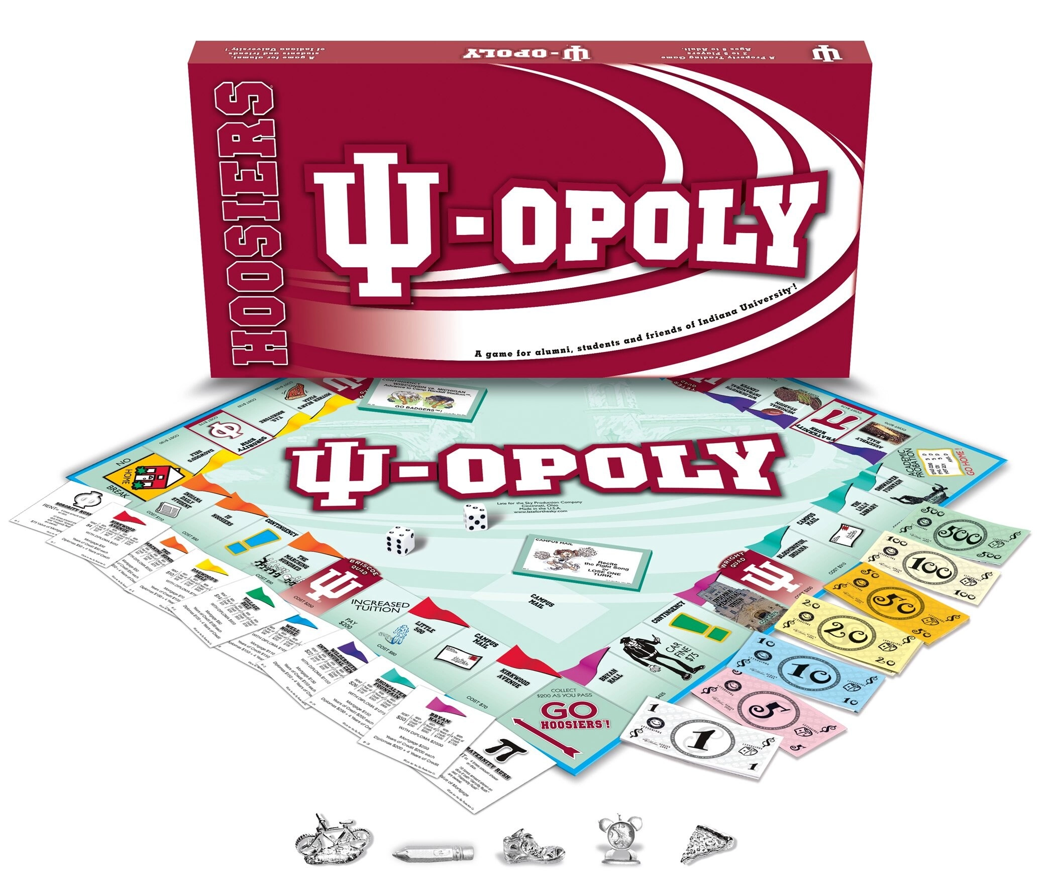 Late for the Sky Indiana University IU opoly
