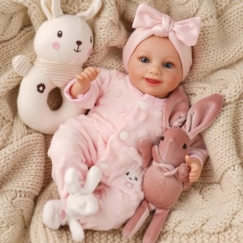 Reborn Baby Doll - 12 Inch Vinyl Full Body Preemie Gift Set Ages 3+