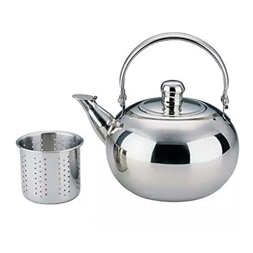Filter Infuser Teapot - Stainless Steel