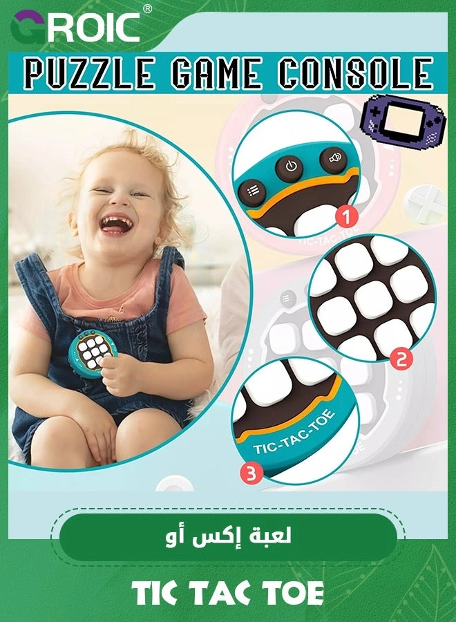 Electronic Tic Tac Toe - 3-in-1 Handheld Portable
