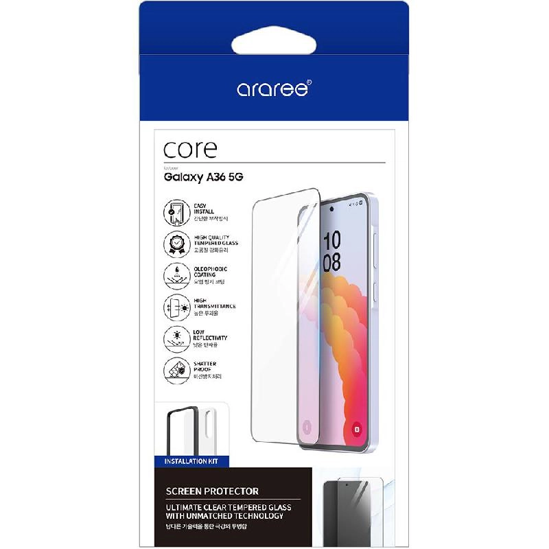 Clear Tempered Glass Screen Protector for Samsung Galaxy S23 FE 5G (2-Pack)