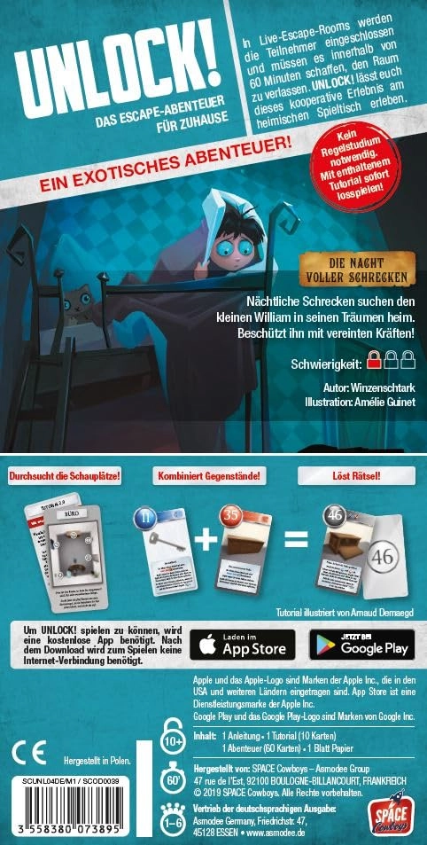 Unlock!: The Night of Terror (German)