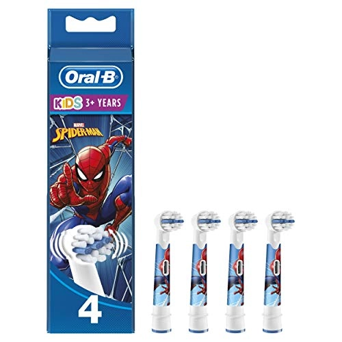 Kids Brush Heads - Spider-Man 4 count