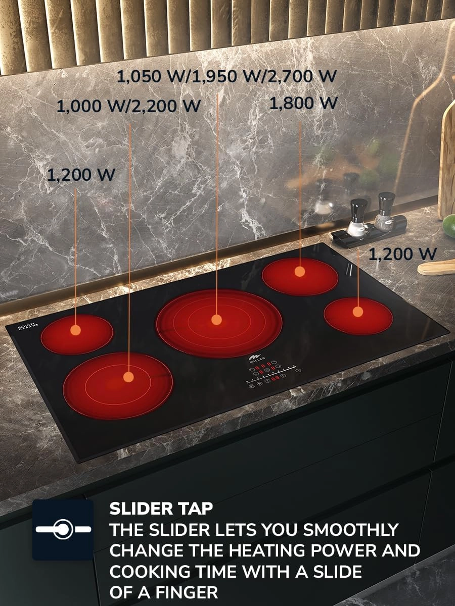 MEH904BL Electric hob