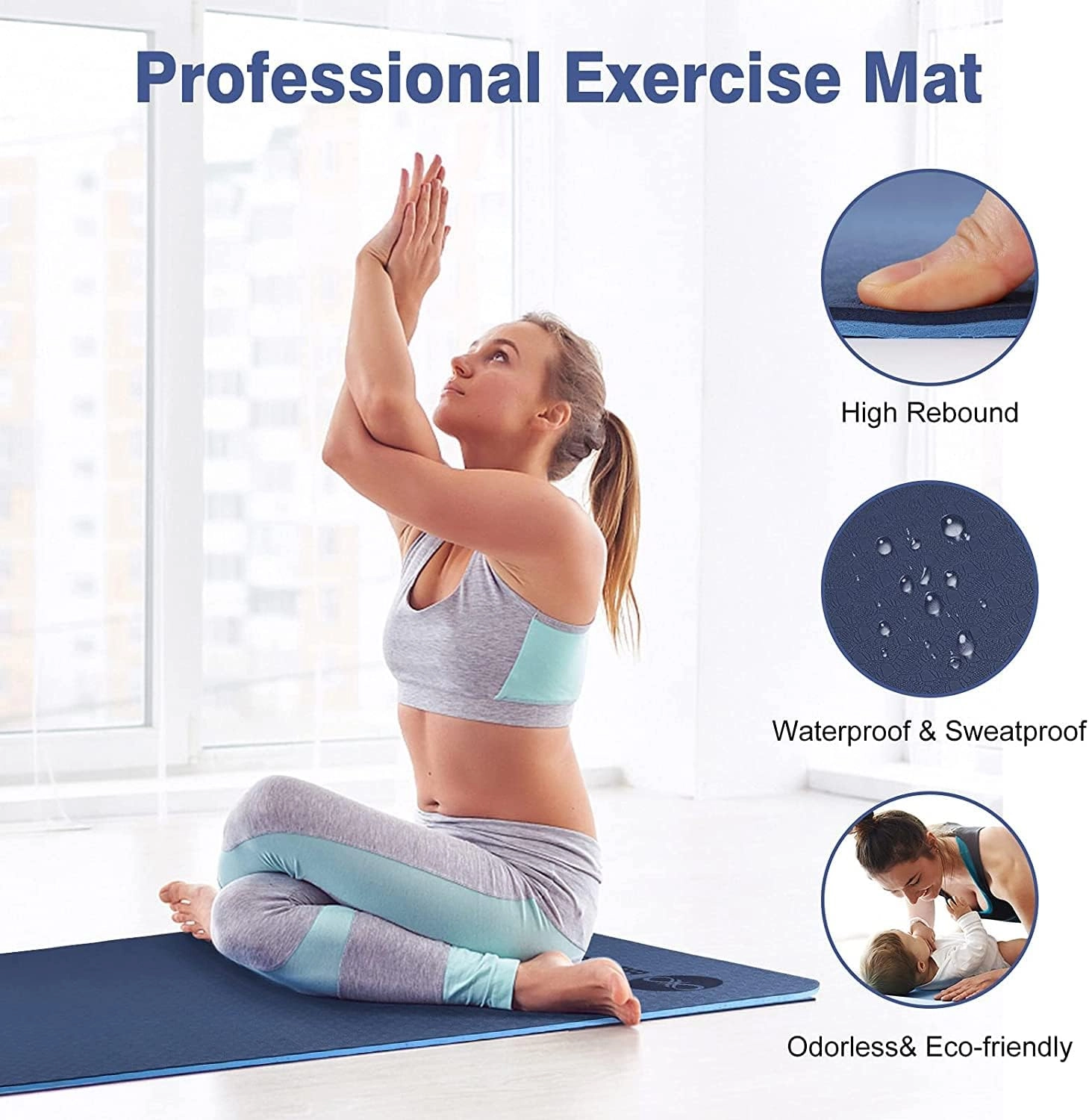 Yoga Mat - TPE 6mm