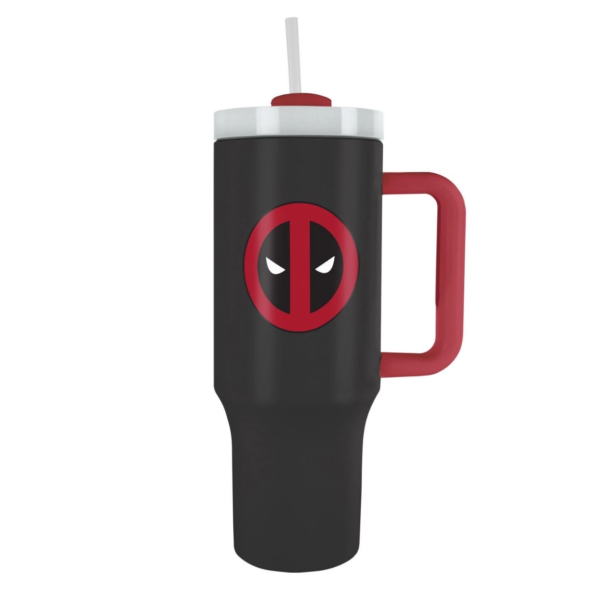 PYRAMID Deadpool Symbol Tumbler - Double-Walled Insulation