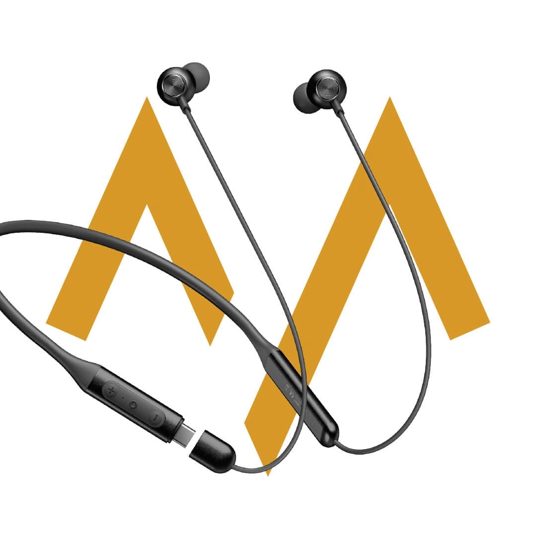 7MD Noise Cancelling Wireless Neckband Earphones