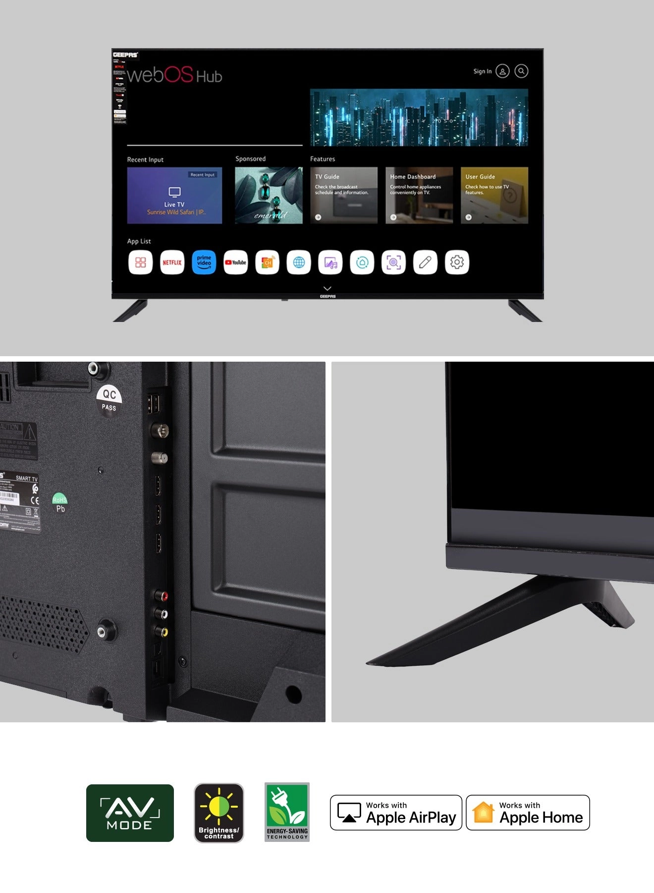 GLED5509SWCUHD - 55 in