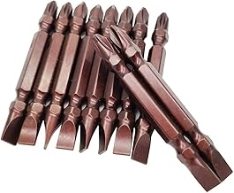 ZLYY PH2 Phillips Slotted Double End Screwdriver Bits - 10Pcs 2.5 Inch(65mm)