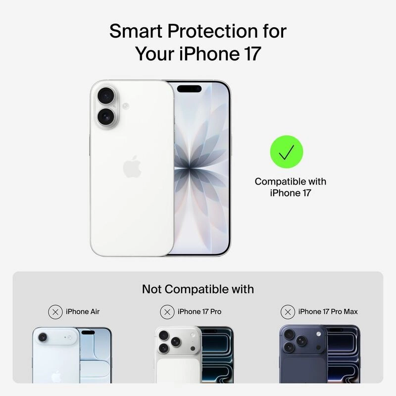 SheerForce Grip Series Case for iPhone 17