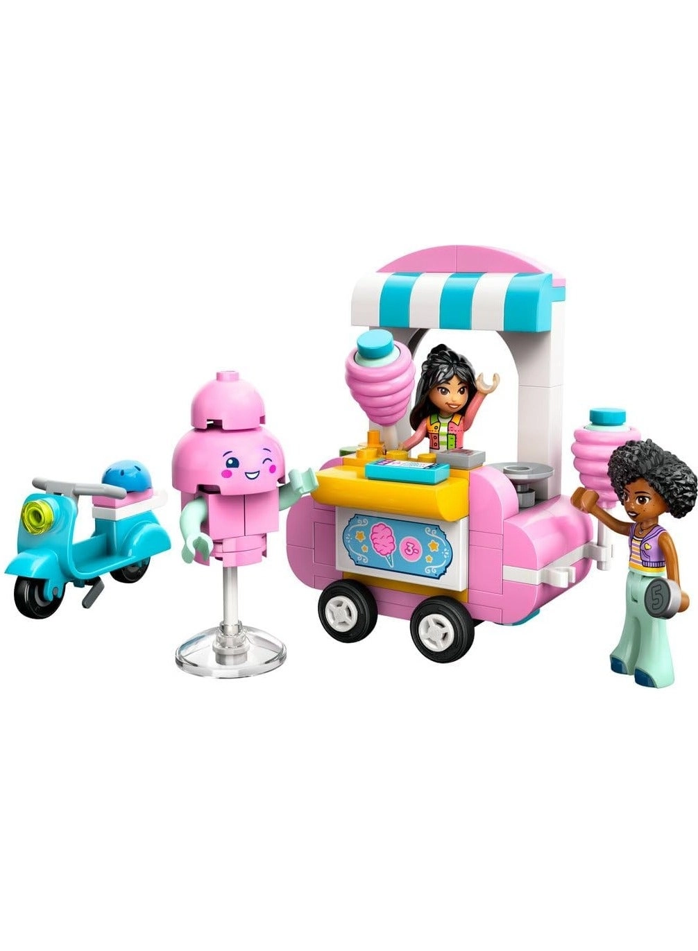 LEGO Friends Candyfloss Stand And Scooter (42643)