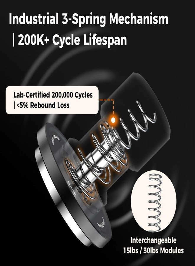 V6 Impact Espresso Tamper - 58.35MM 15lb/30lb Interchangeable Springs