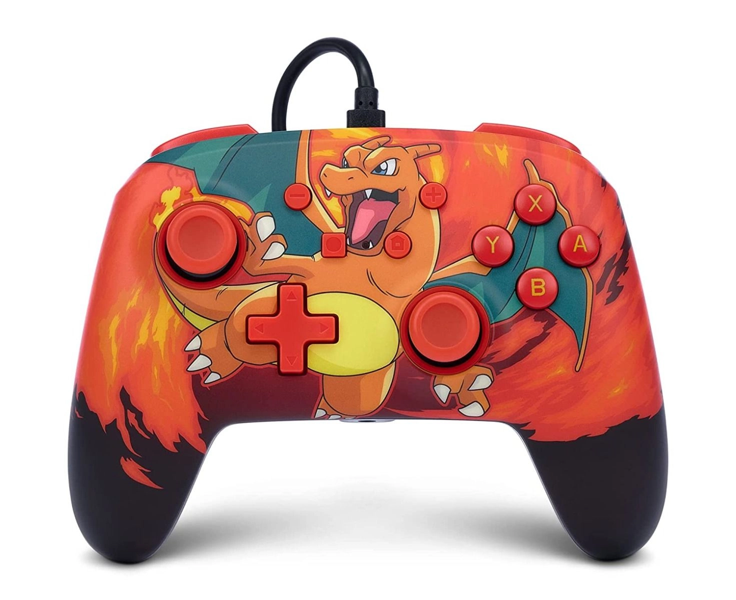 Enhanced Wired Controller - Charizard Firestorm Nintendo Switch
