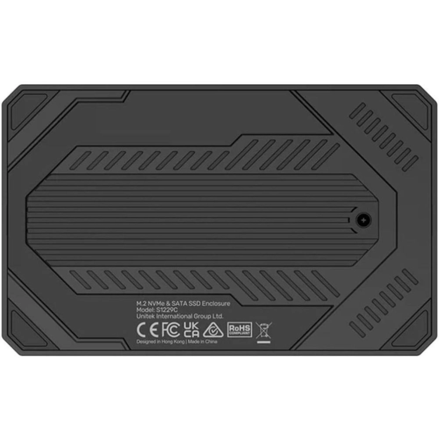 M.2 NVMe & SATA SSD Enclosure - USB 3.2 Gen 2 M.2 NVMe 2.5"