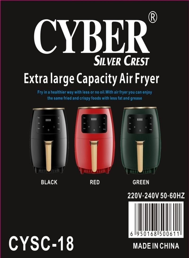 Silver Crest Multifunctional Digital Touch Air Fryer