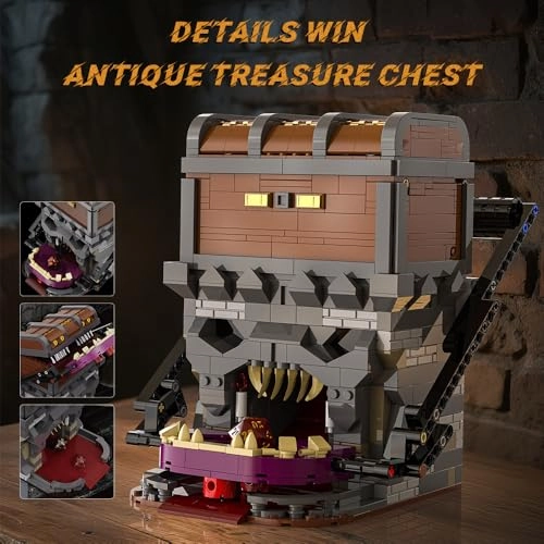 Mysterious Treasure Chest - 1412 pcs