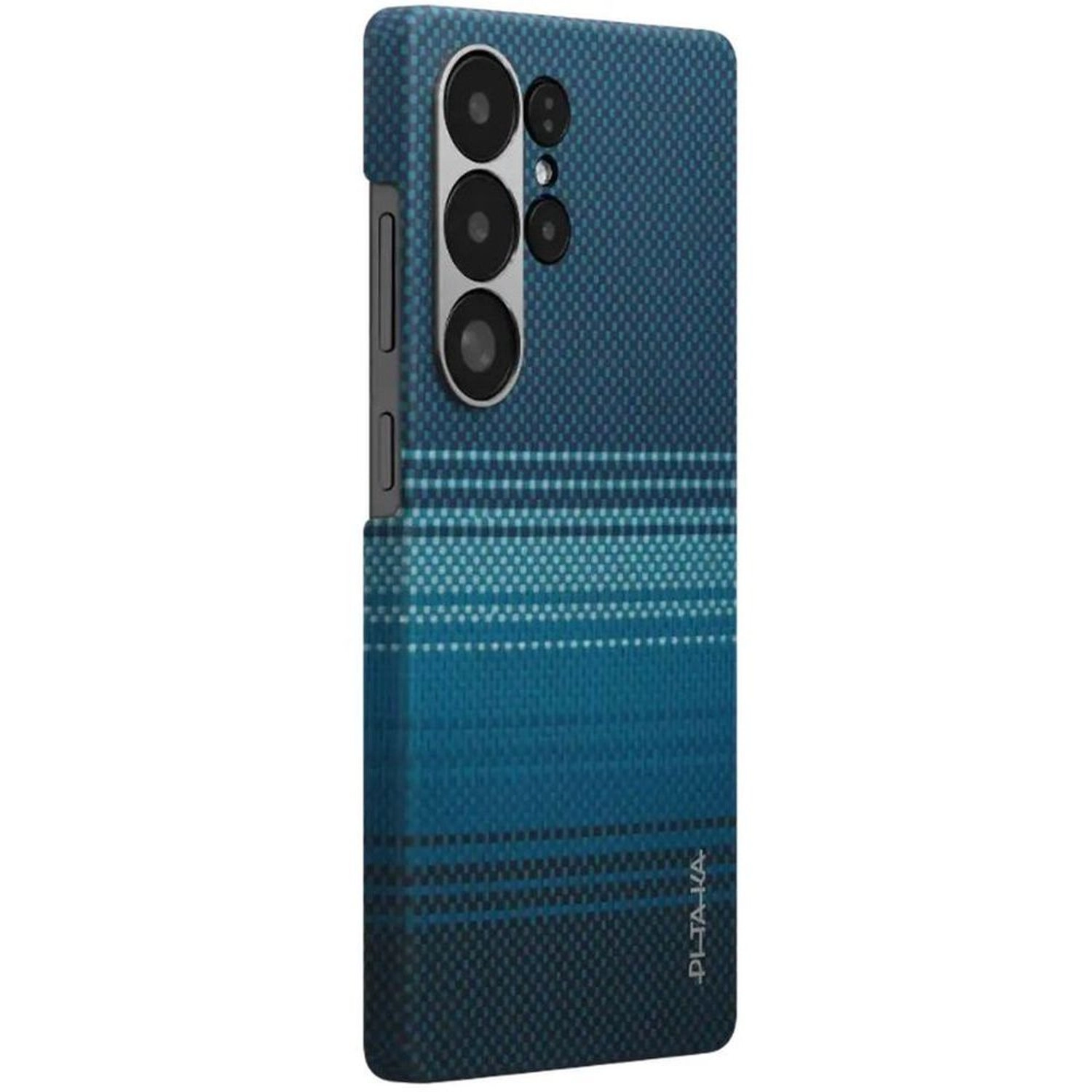Tactile Woven Back Cover Mobile Case with MagSafe for Samsung Galaxy S25 Ultra
