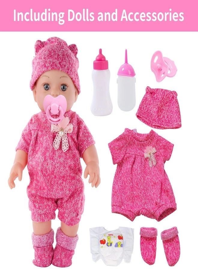 Reborn Baby Doll - 12 Inch Little Girls Set