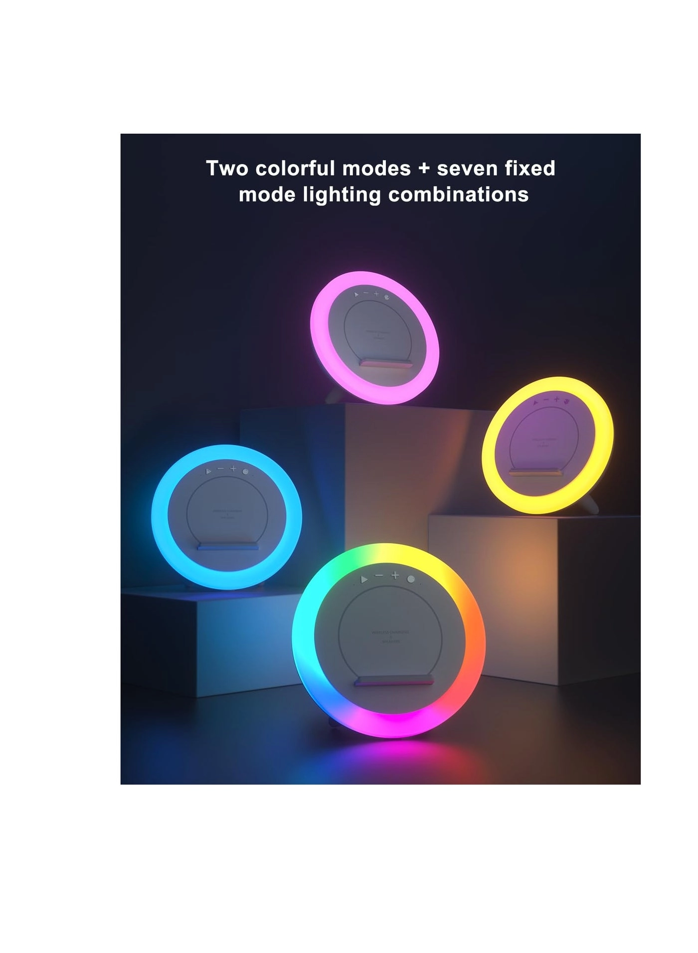 Wireless Charging Bluetooth Speaker