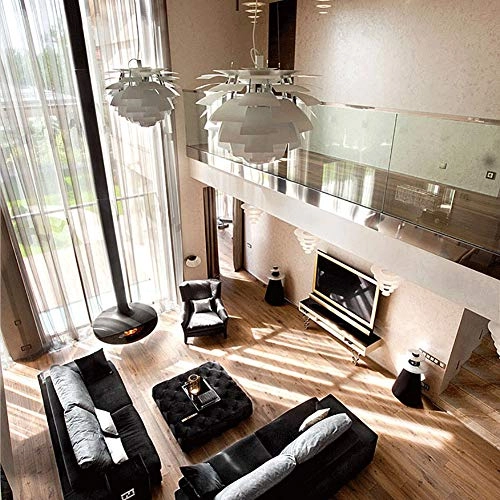 Creativity Personality Chandelier - E27 1-Light Outer white inner chrome 38*40cm