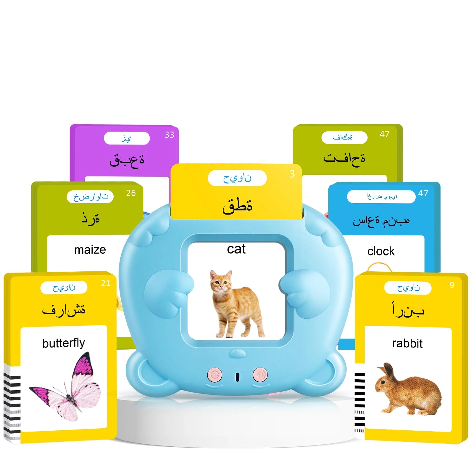 ahj Talking Flash Cards - 1-6 1 pieces