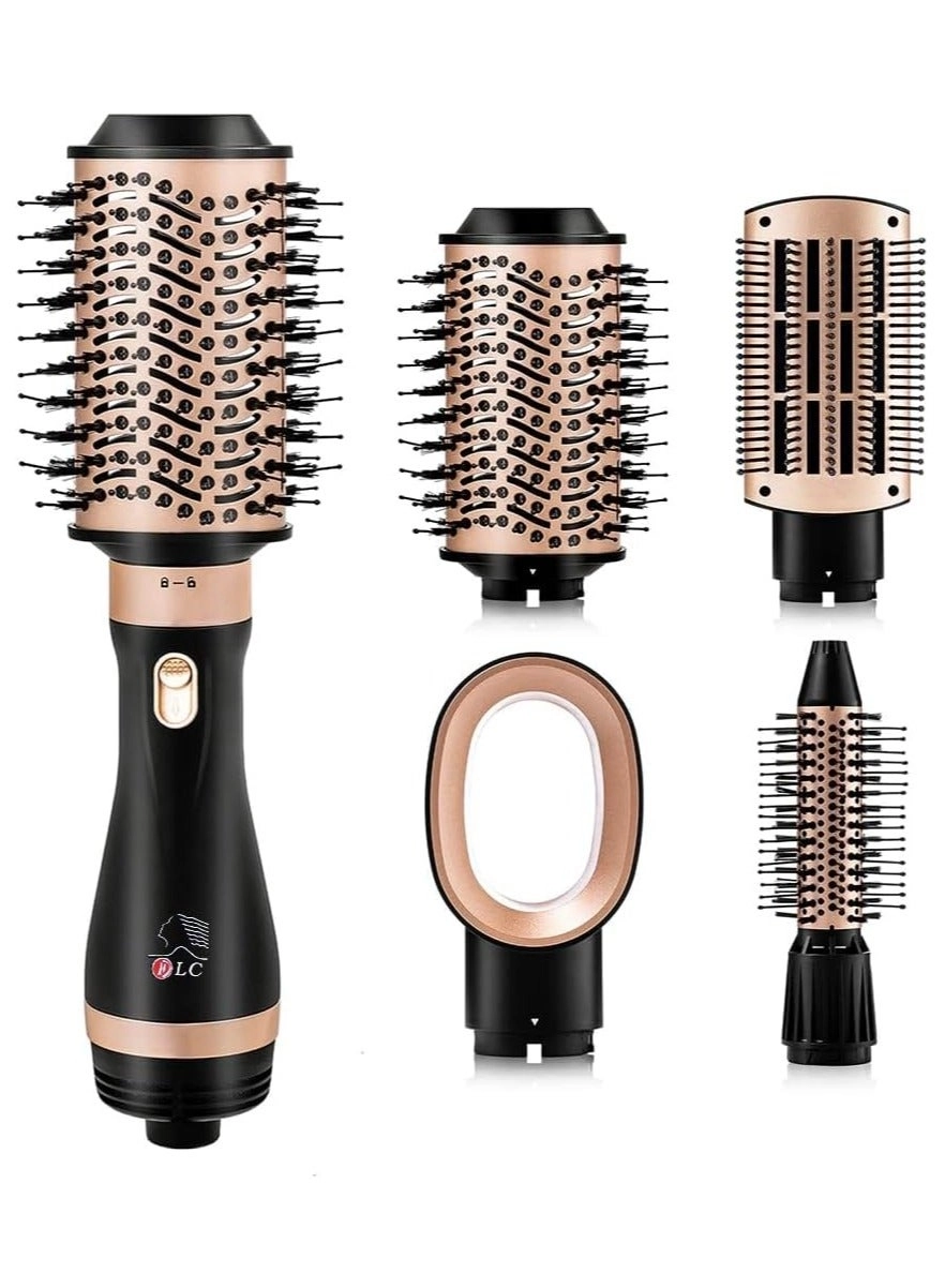DLC Hair Dryer Brush - 1200W gold