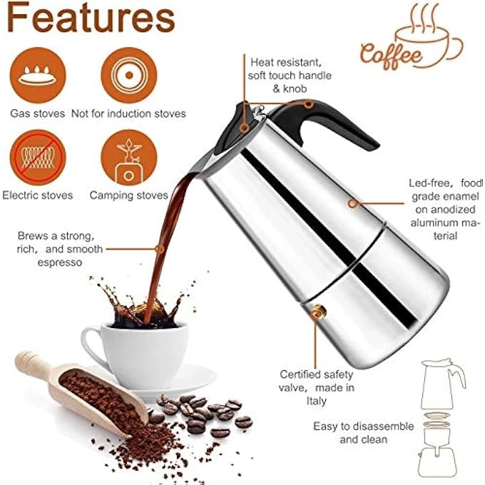 Moka Pot - 6 Cup