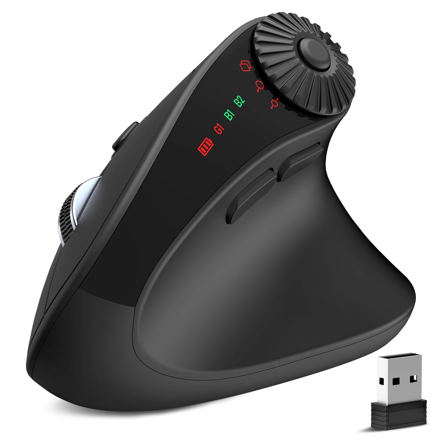 SABLUTE Ergonomic Vertical Mouse - Bluetooth