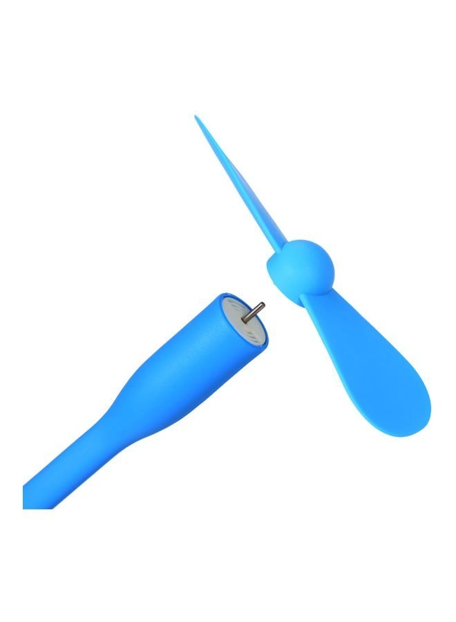 Mini USB Fan - Blue