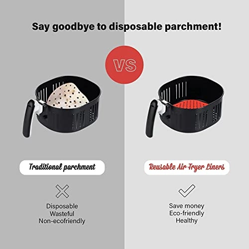 Silicone Air Fryer Liners - 2 piece(s)