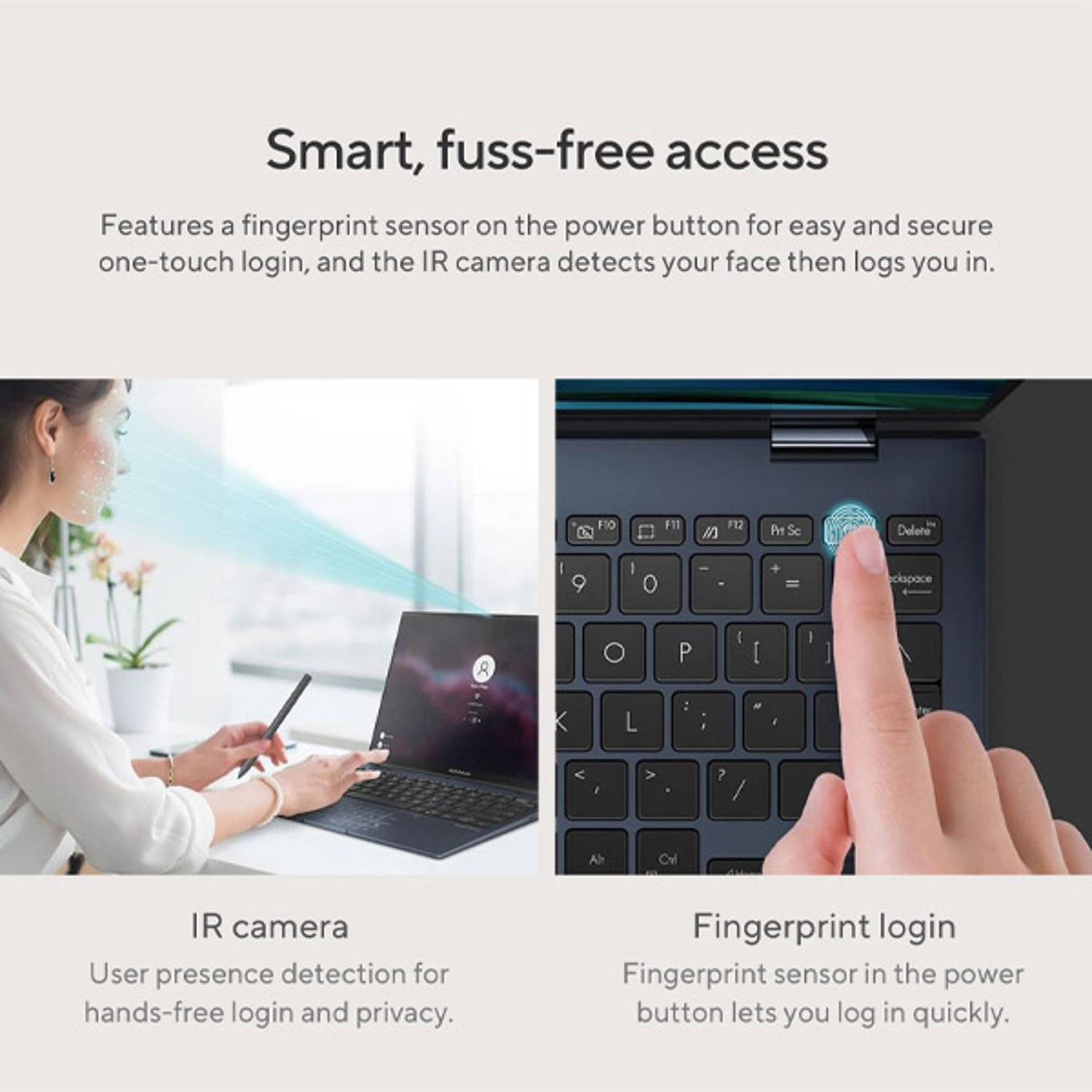 Zenbook S 13 Flip OLED UP5302ZA-OLED107W - 13.3'' Core i7 16GB DDR5 512GB SSD