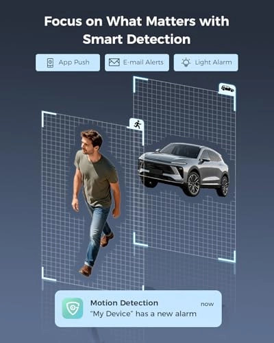 8CH DVR - 1TB HDD + 5MP PT Camera - IR Night Vision