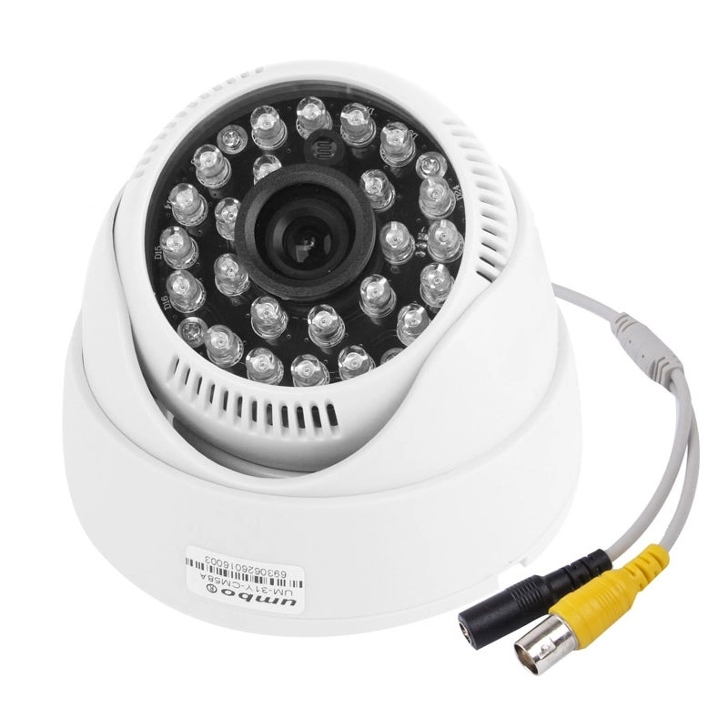Generic Color Dome CCD Video Camera 700TVL