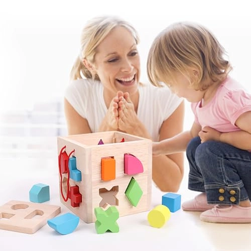 Shape Sorter - 6 - 18 months 19 pieces