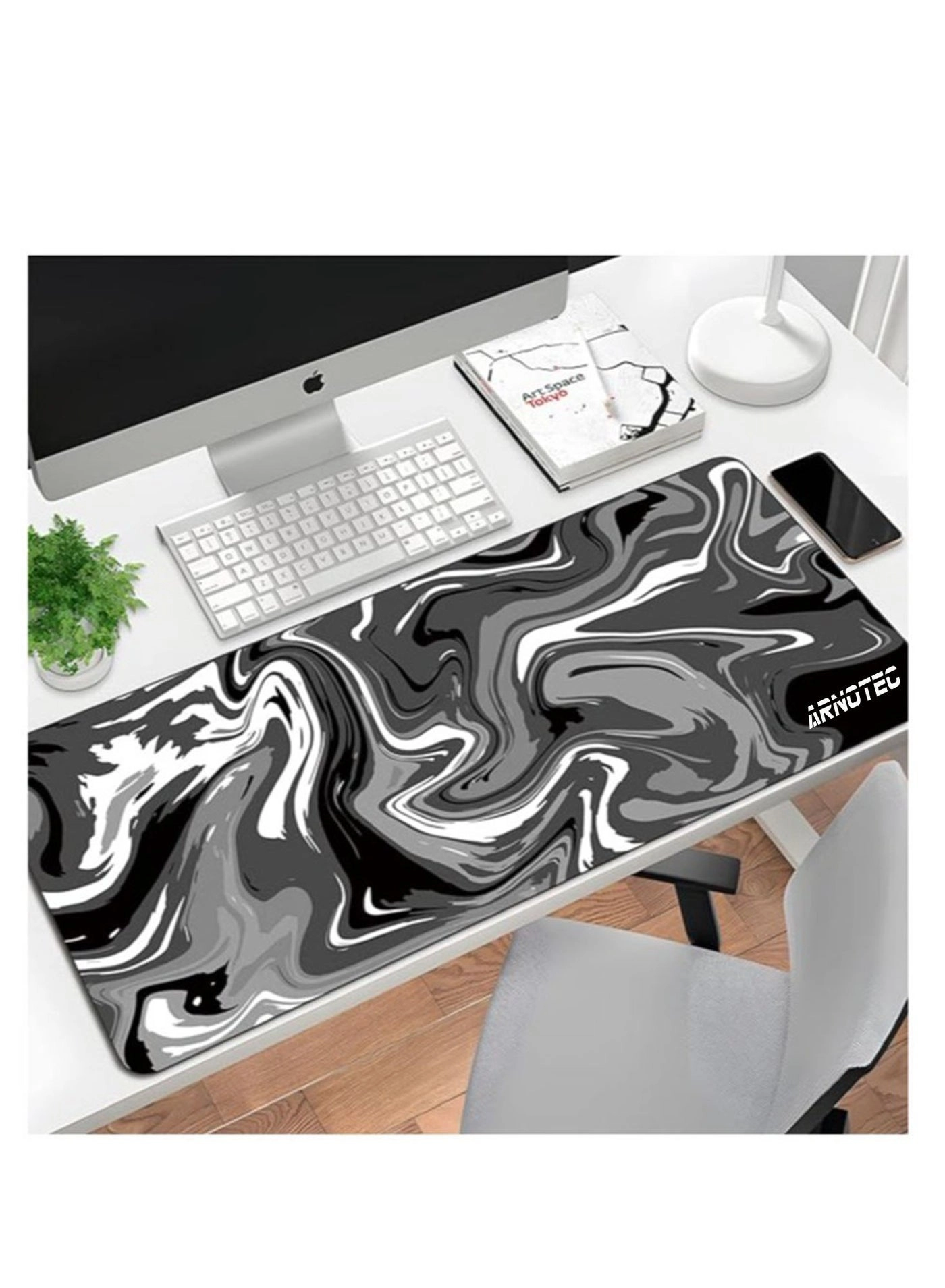 Large Natural Rubber Gaming Mouse Pad - 90x40 cm