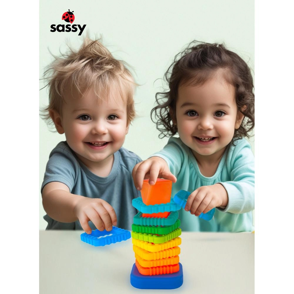 Twisty Towers Ring Stacker - Suitable for 3 years & above