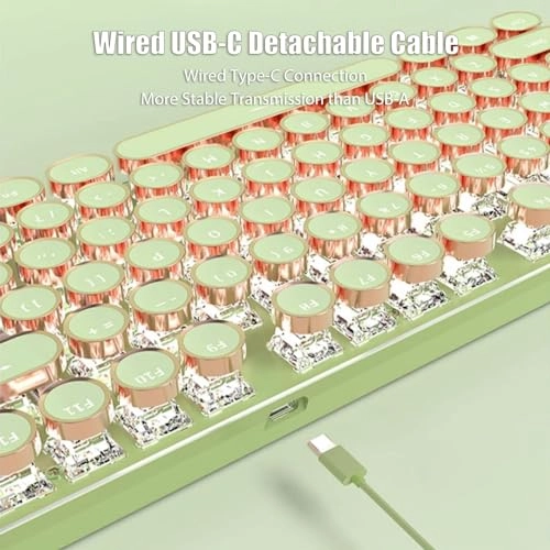 Typewriter Style Mechanical Keyboard - USB-C Wired
