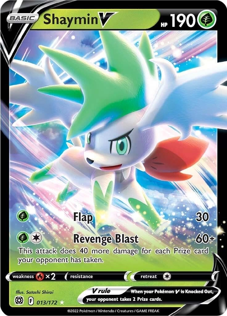 Pokémon Shaymin V 013/172