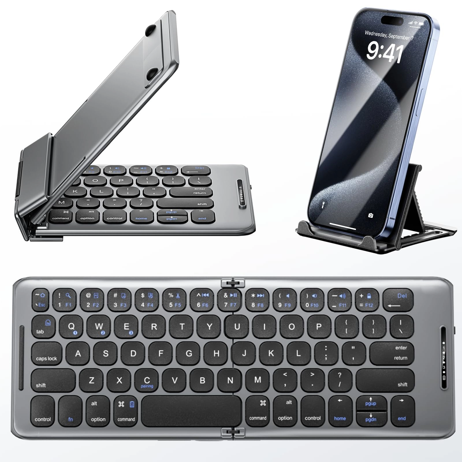 Foldable Bluetooth Keyboard - Wireless