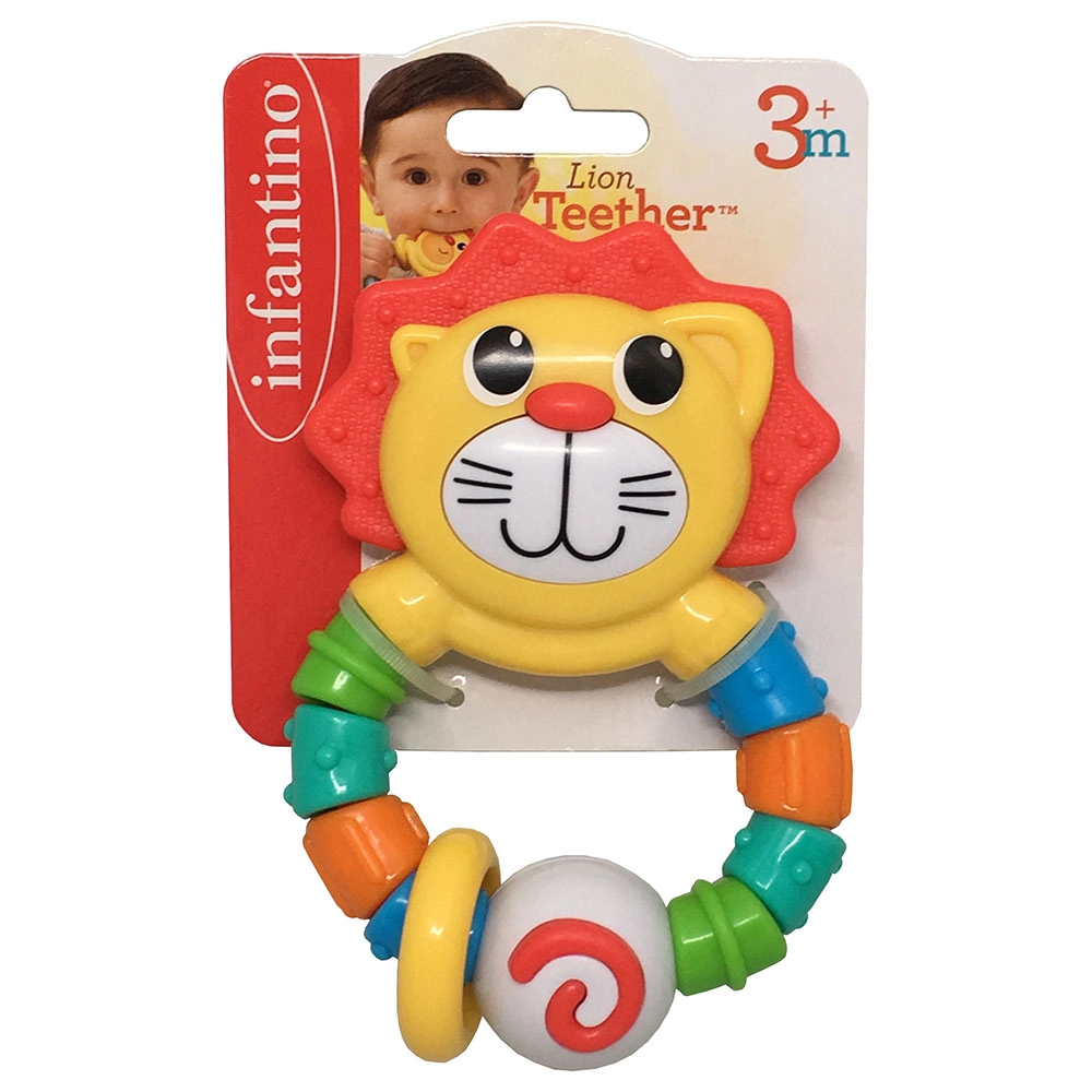 Bendy Lion - Soft natural rubber 3 months & above
