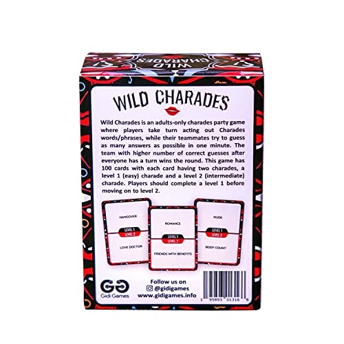 Wild Charades - English Adult 1 piece(s)