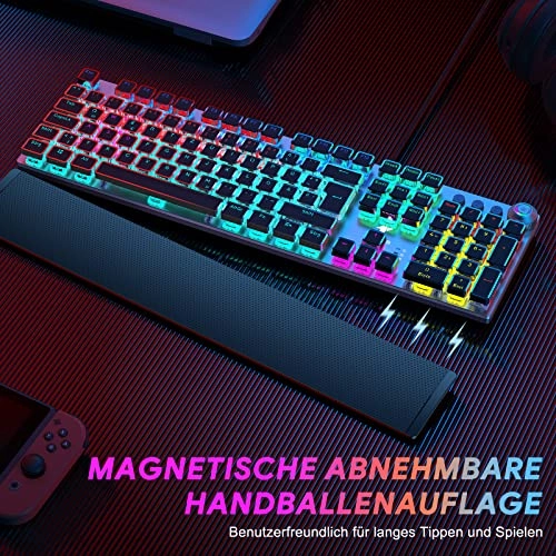 Mechanical Gaming Keyboard - QWERTZ Wired