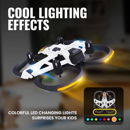 MACH 500 - Mini Micro Nano Indoor RC Quadcopter LED Light Optical Flow Positioning