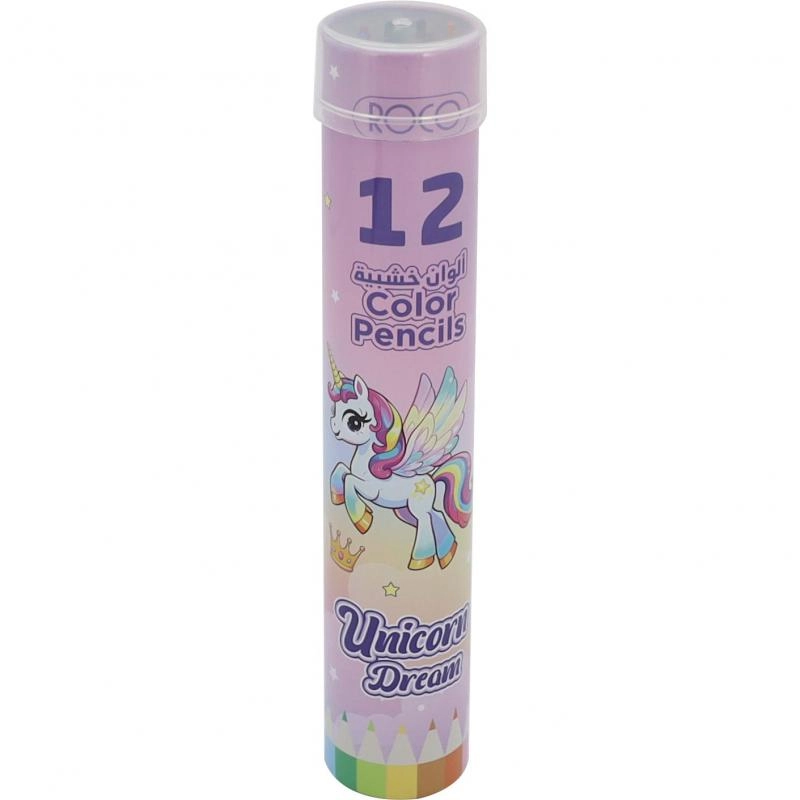 Princess Color Pencil Set - 12 Colors