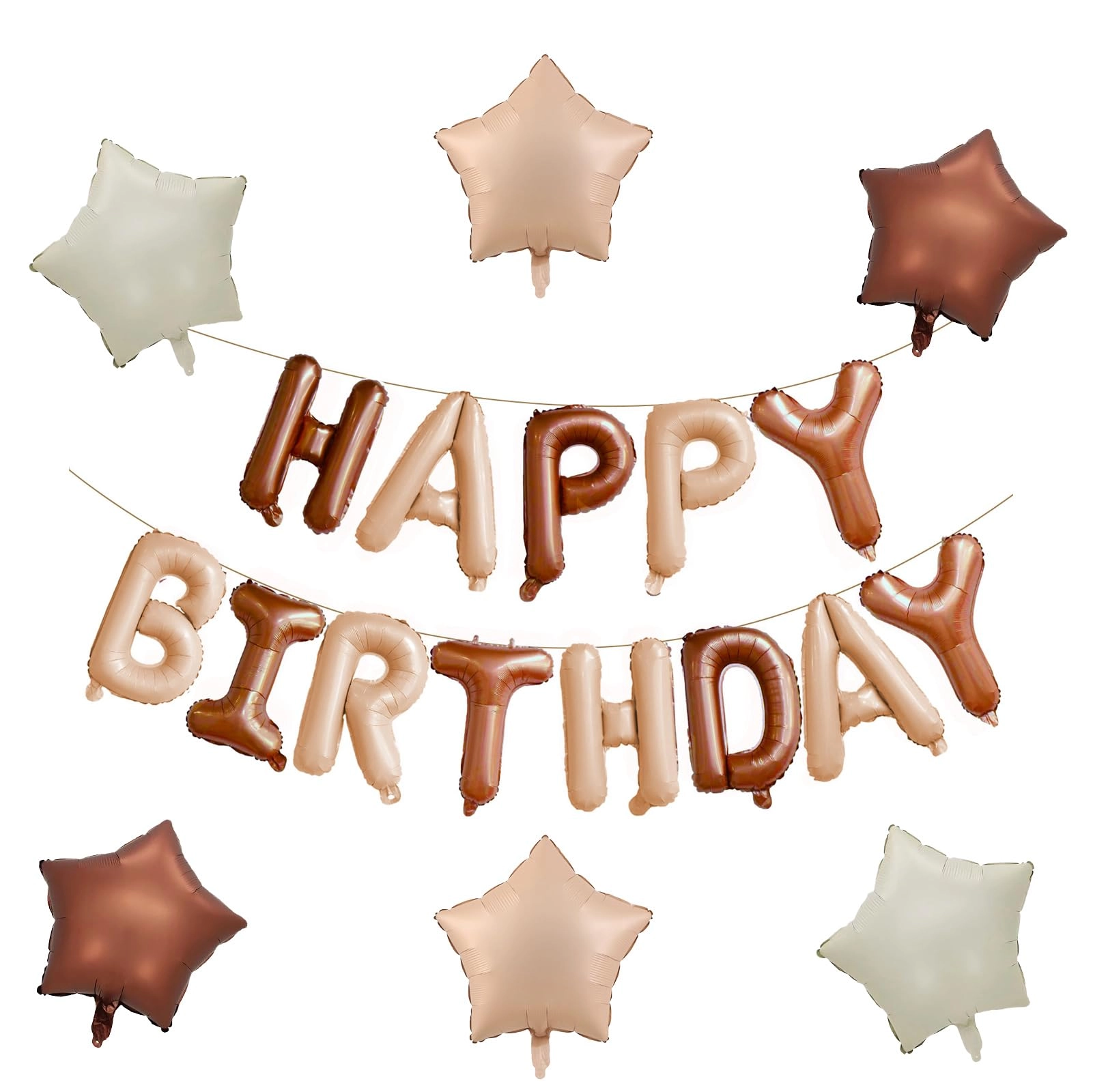 kalor Happy Birthday Foil Balloon - 25.0 Count Birthday