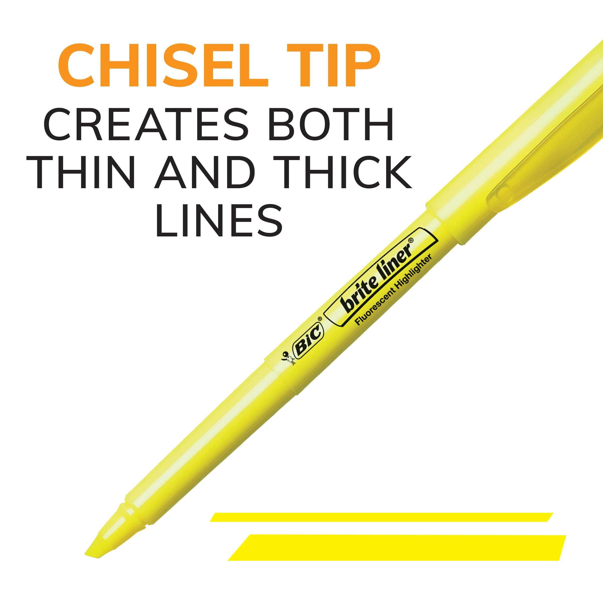Brite Liner - Pink Chisel