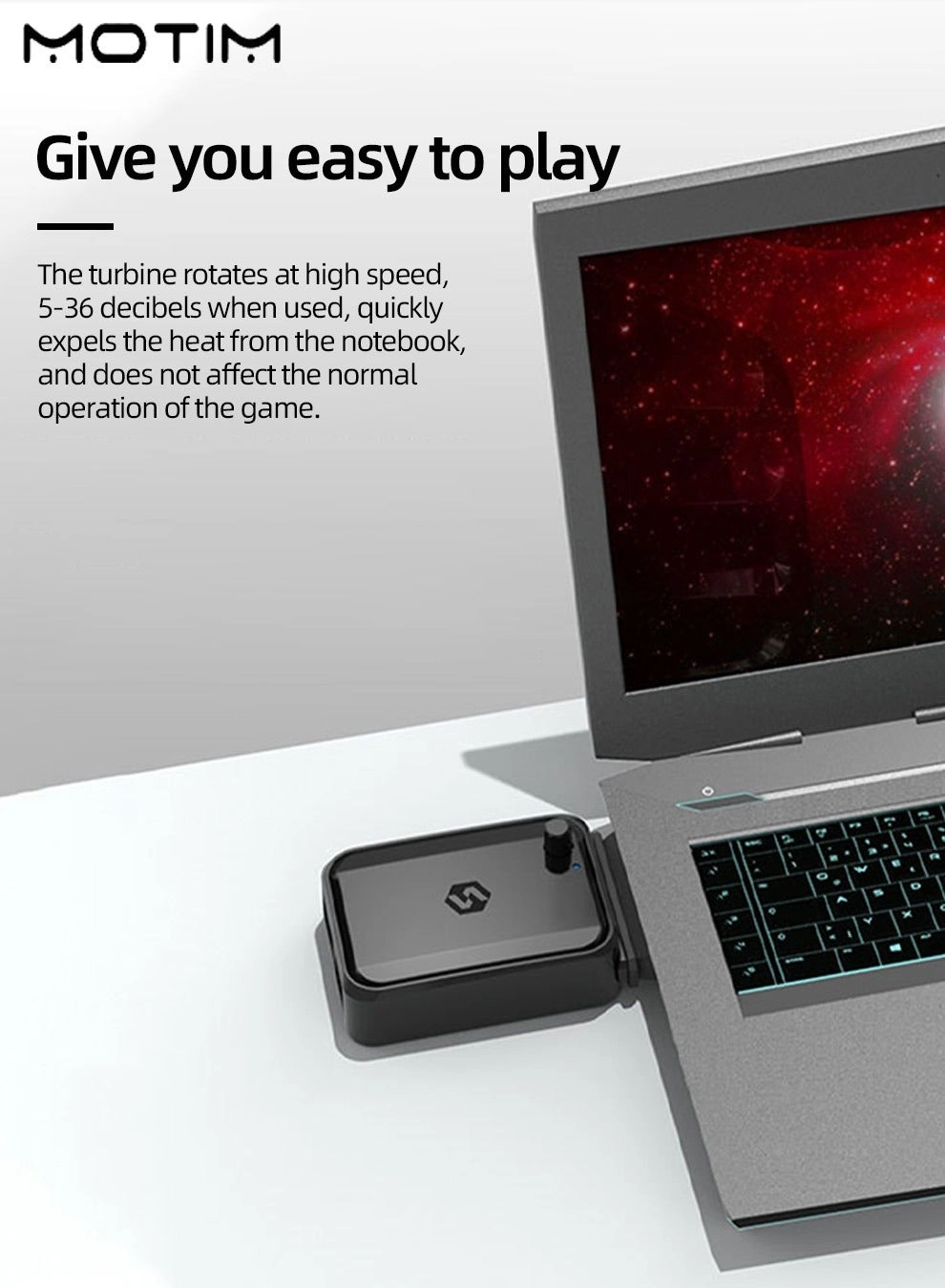 Laptop Cooler - 10 inch to 17 inch