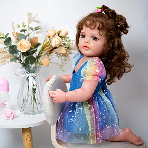 Reborn Baby Doll - 22 Inch 55cm Silicone