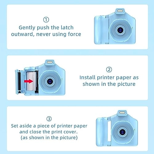 Instant Print Camera - 1080P 48MP